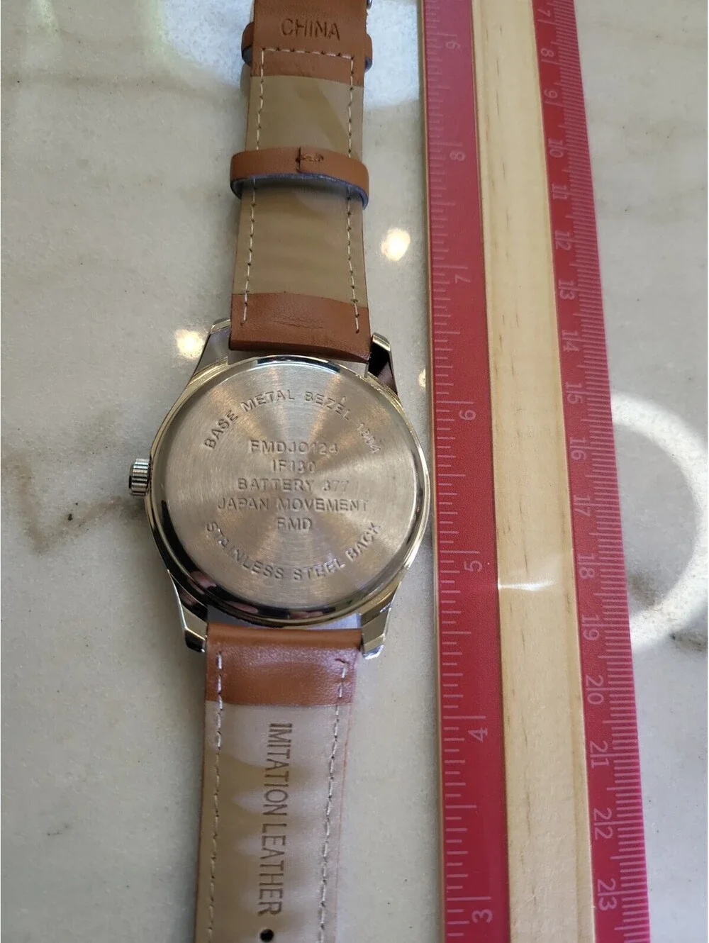 Men's Quartz Watch Working NewBattery Automobilia 41mm Good Year EUC